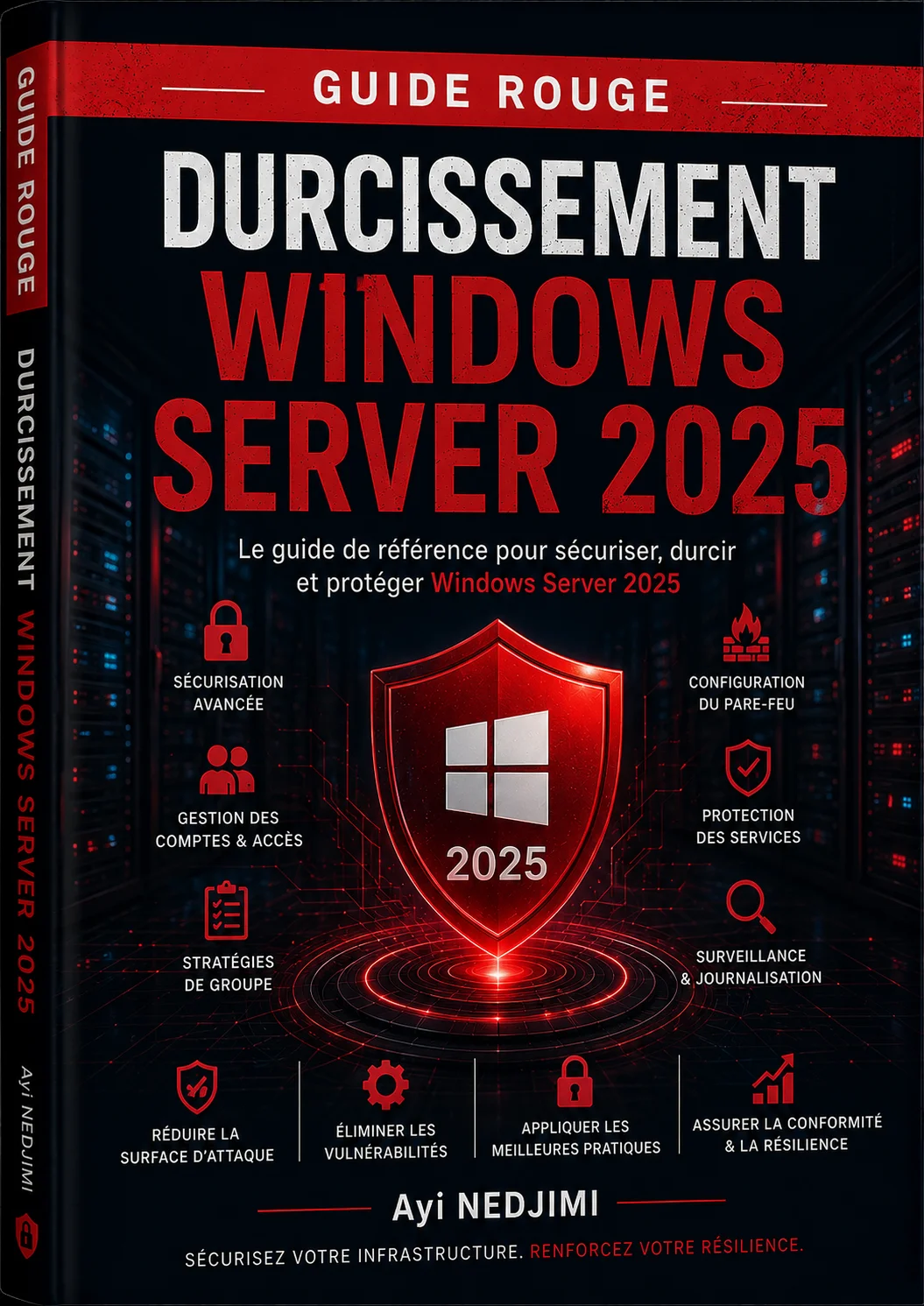 Guide Rouge : Durcissement Windows Server 2025 — 65 Contrôles